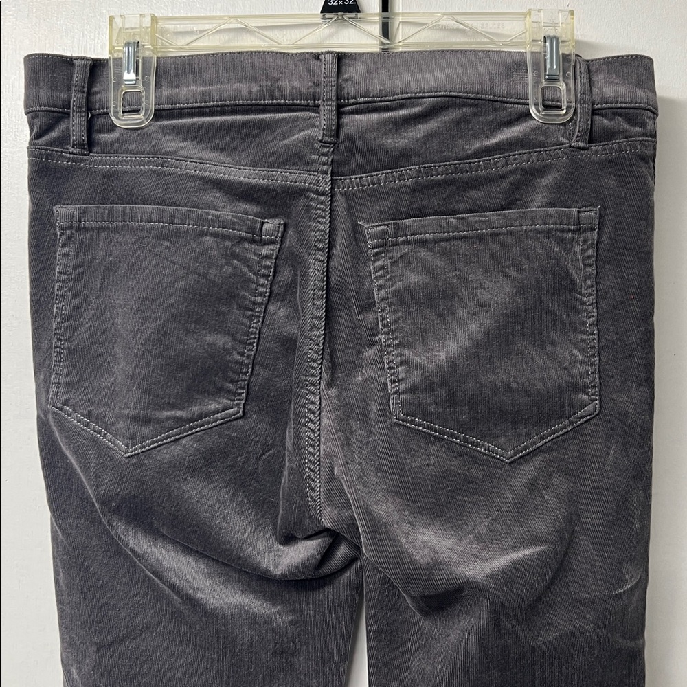 LOFT Charcoal Corduroy Modern Skinny Trousers - Picture 5 of 6